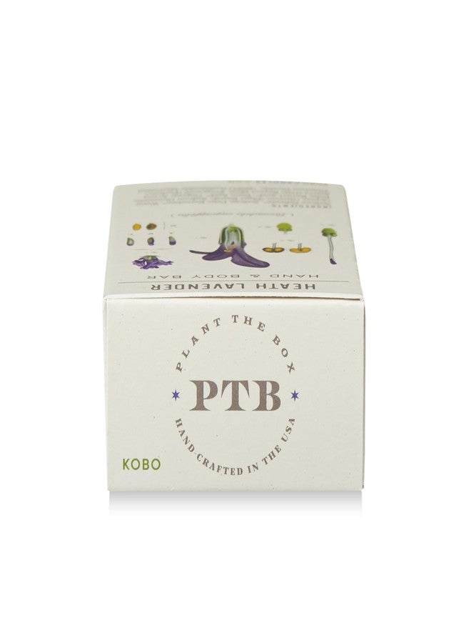 KOBO Plant the Box Heath Lavender Bar Soap (7 oz) - Image 2